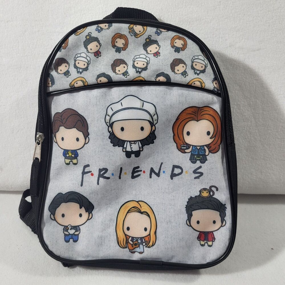 Mini Backpack Friends Cafe Perk TV Series Show Chibi Character Coffee Shop